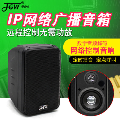 JGW addressing IP loudspeaker box number network Campus Broadcasting System Active Monitor Wall hanging sound horn