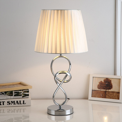 简约现代台灯卧室床头灯结婚房创意浪漫暖光温馨家用可调光台灯|ms