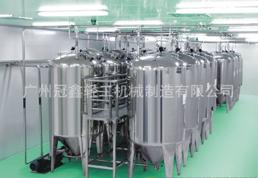 GMP卫生级贮存罐 不锈钢储存罐 化妆品储料罐 配料罐 调配罐