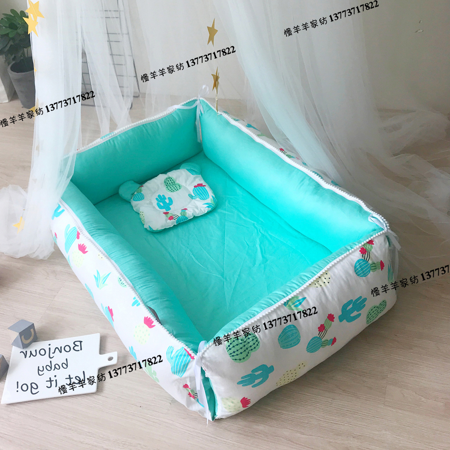 wholesale ins enlarge thickening portable Baby bed Removable Baby bed Uterus Baby bed