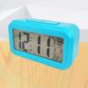 Night light smart clock lazy sleeping alarm clock sensing electronic quiet alarm clock temperature version smart clock