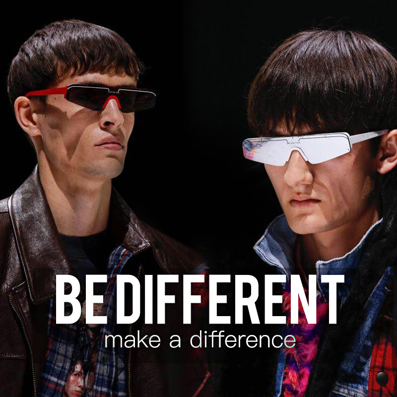 一件代发19新款潮流运动风镜 太阳镜男女网红同款眼镜98006