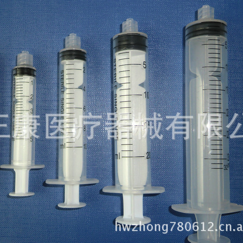 工业用螺旋、螺口注射器 一次性螺旋针管  一次性塑料针筒