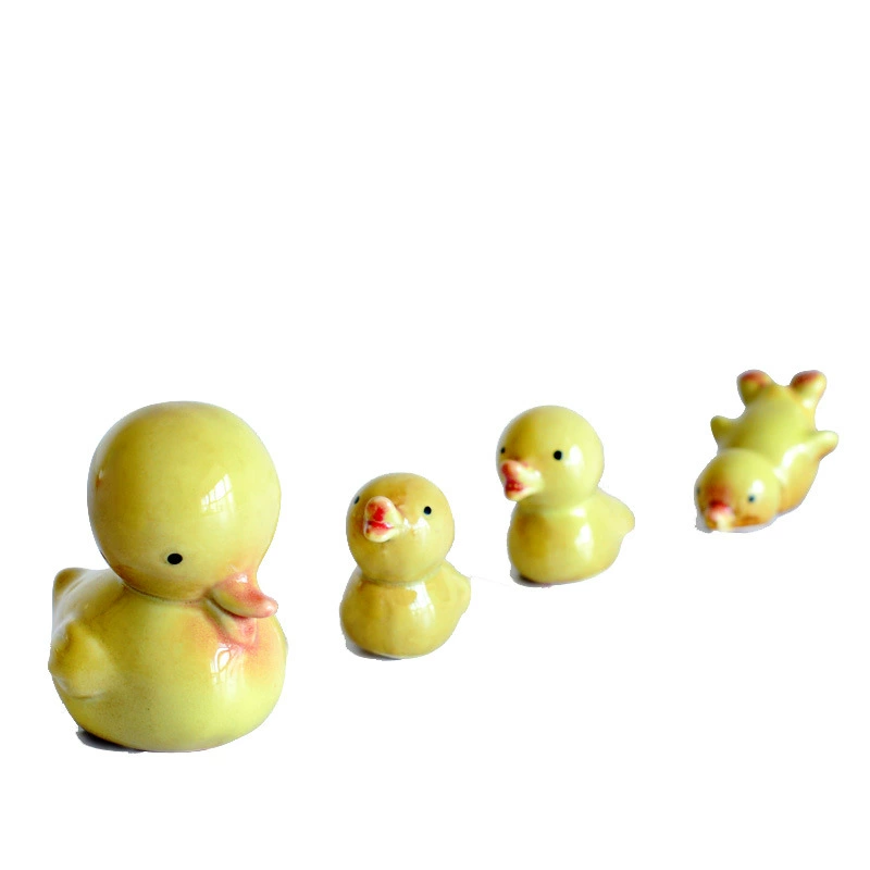 Керамические палочки для еды B.Duck, играют в воде, креативные мультяшные украшения, утка, оригинальный подарок