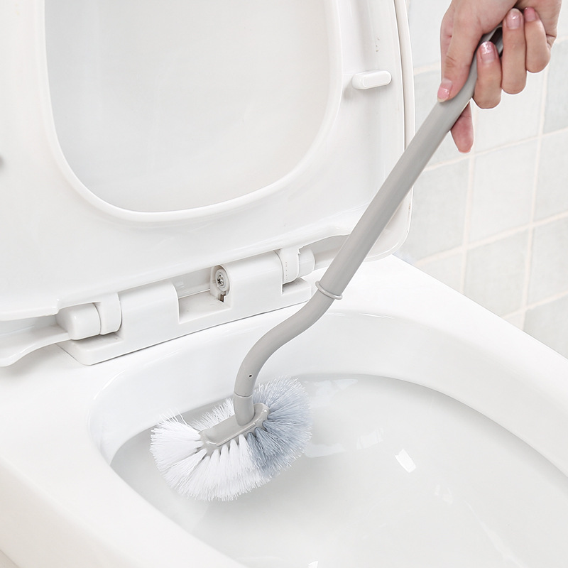 แปรงขัดล้าง 无死角便池去污马桶刷软毛创意马桶清洁刷卫生间洁厕厕所刷坐便刷  