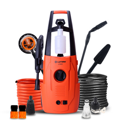 Green Ba Car Washer 220V household pressure Brush car High-pressure pump Self-priming Cleaning machine portable Cleaning machine