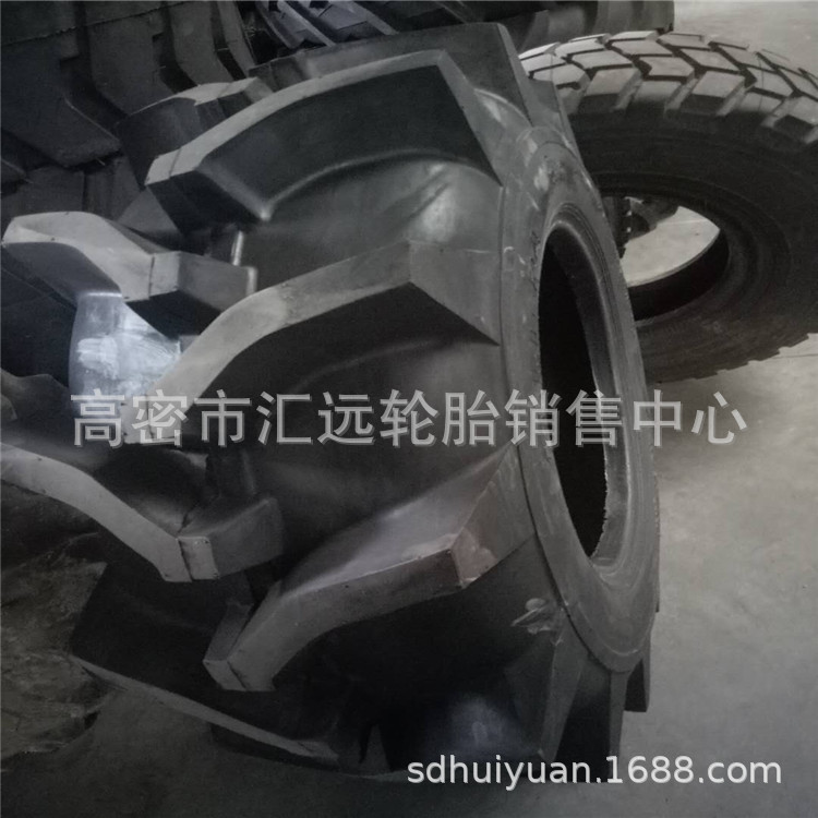 19.5L-24水田农用拖拉机联合收割机轮胎稻田高花轮胎