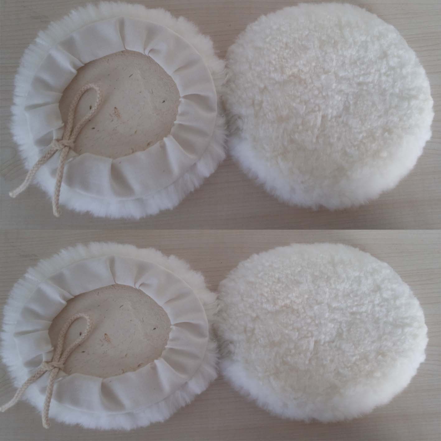 supply autohesion Wool ball Australian wool polishing Wool wheel automobile Sealing glaze Polishing thickening Wool pad 6/7/8 inch