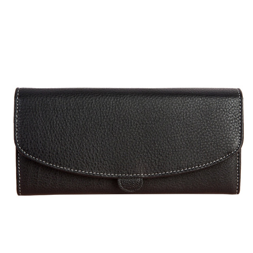 Fashion new wallet women's long genuine leather European and American fashion large capacity card slot first layer cowhide wallet women's clutch bag