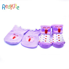 Factory Direct Sale Newborn Baby Gloves + Socks Set Baby Anti-Opening Socks + Anti-Holding Hands Gloves Sachet Packaging