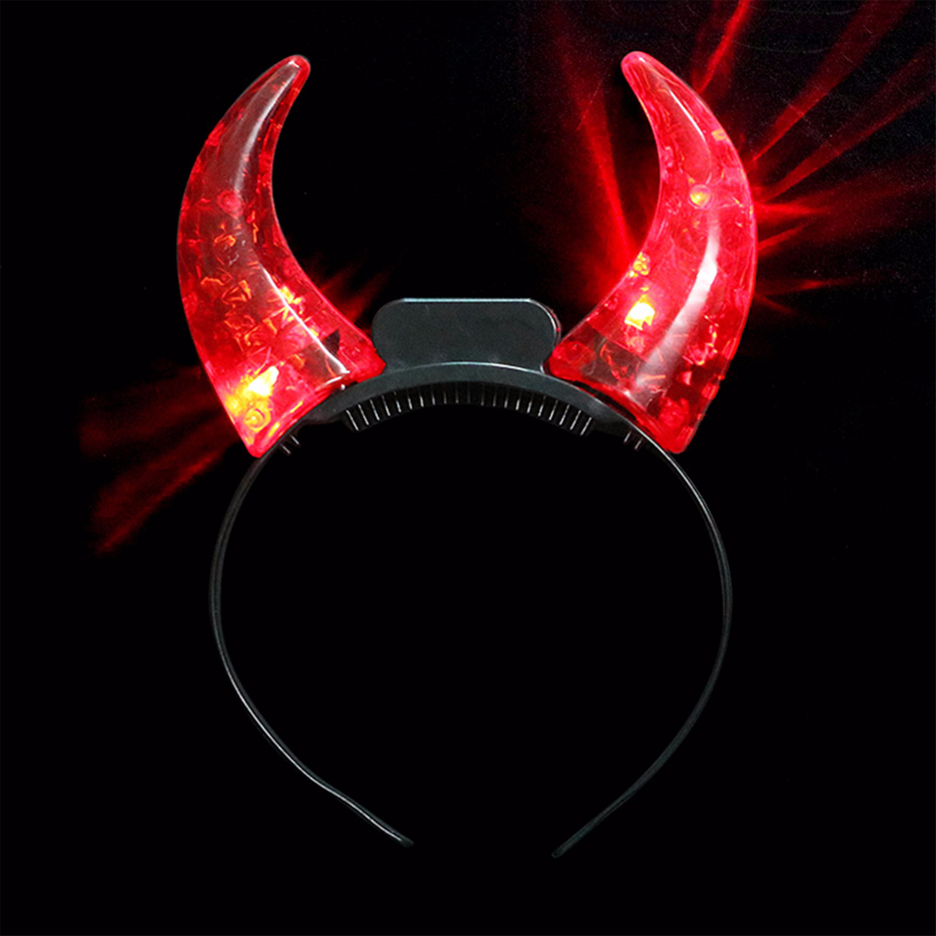 发光牛角 led发光牛角 发光牛角发箍 发光牛角头箍