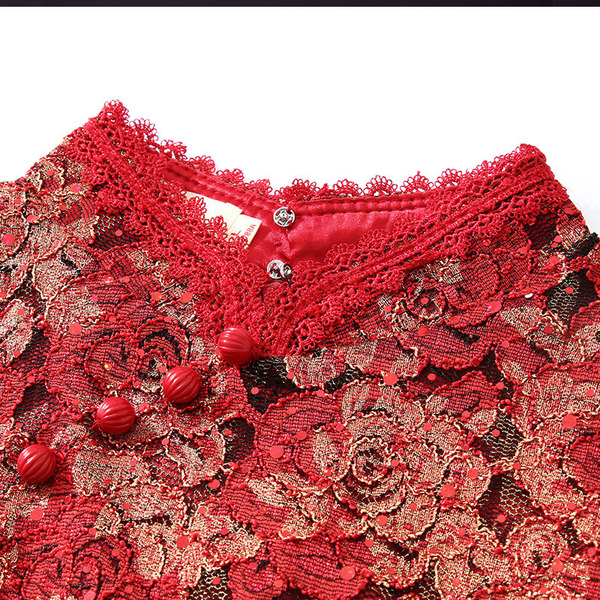 lace cheongsam