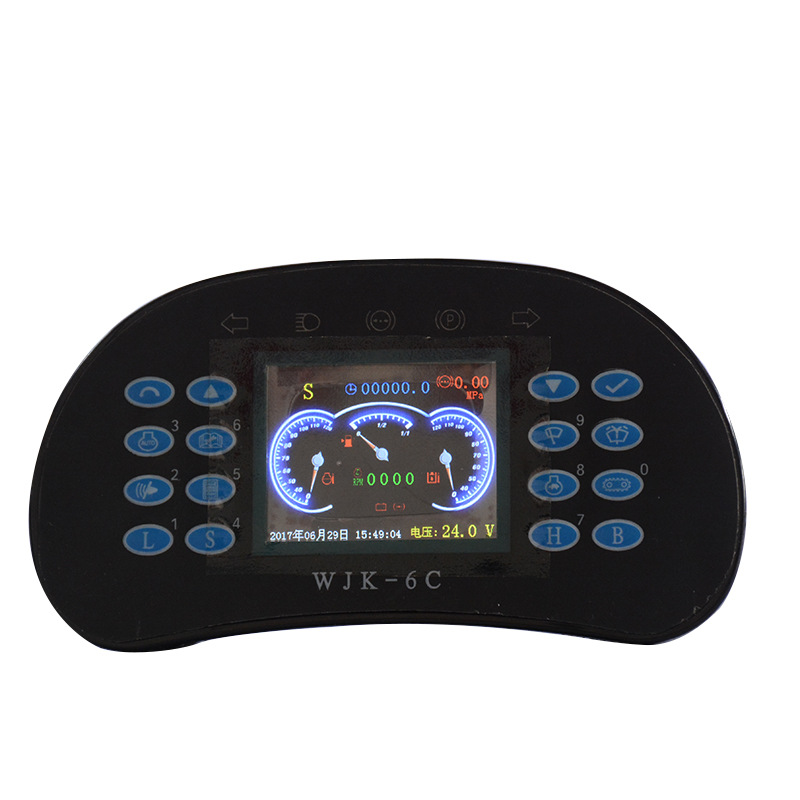 厂家直销挖掘机电子监控器仪表盘 推土机监控器液晶显示屏