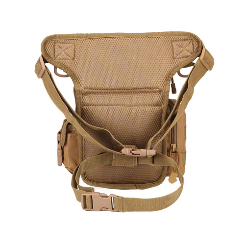 Factory wholesale waterproof Oxford cloth army camouflage style shoulder crossbody reporter photography sports new leg bag