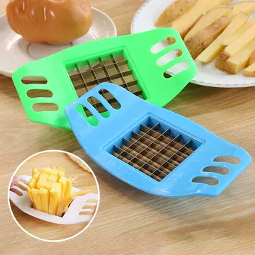 Kitchen Creative Potato Cutter Household Potato Peeling Hand Pressure Chip Cutter Chip Cutter - ShopShipShake