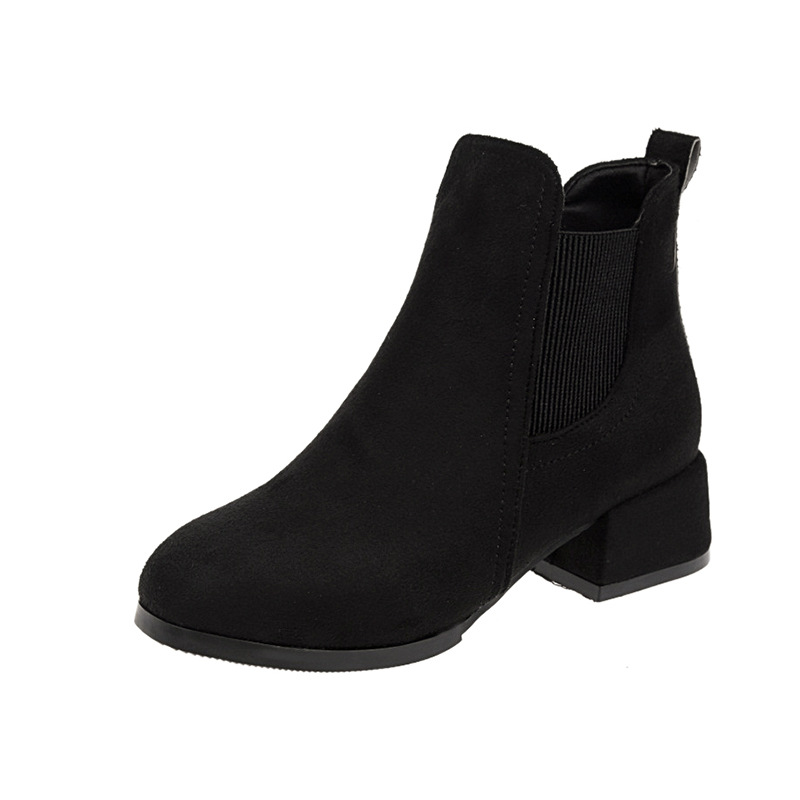 Bottes femme en Daim - Ref 3355310 Image 5