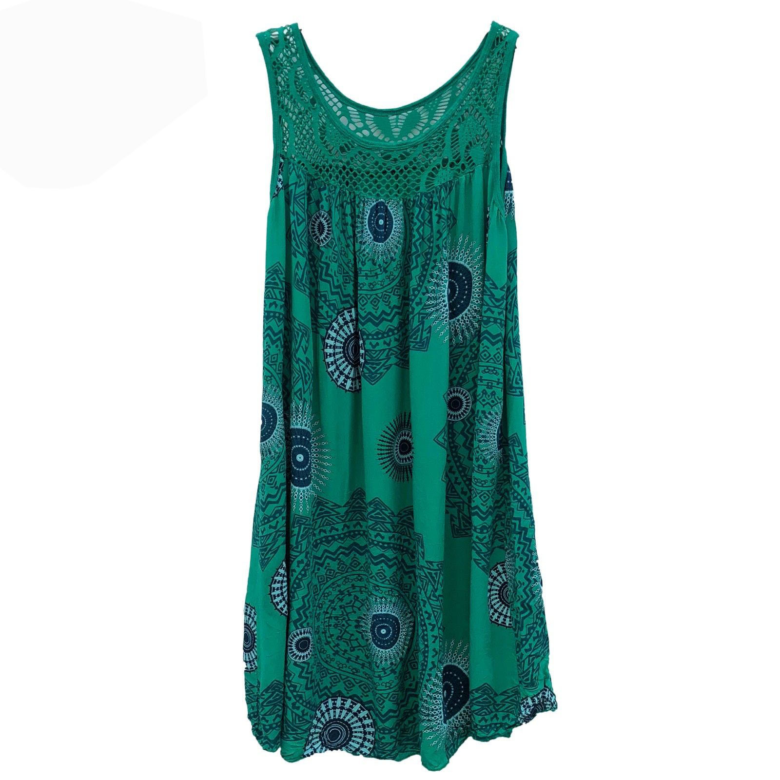 Women's Regular Dress Vacation Round Neck Sleeveless Printing Knee-Length Daily display picture 8