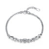 Hair band, fashionable silver bracelet, jewelry, diamond encrusted, simple and elegant design, 925 sample silver, wholesale, silver 925 sample