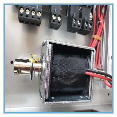 闸机三辊闸专电磁铁磁铁架 闸机柱体电磁阀 闸机配件机芯厂家|ru