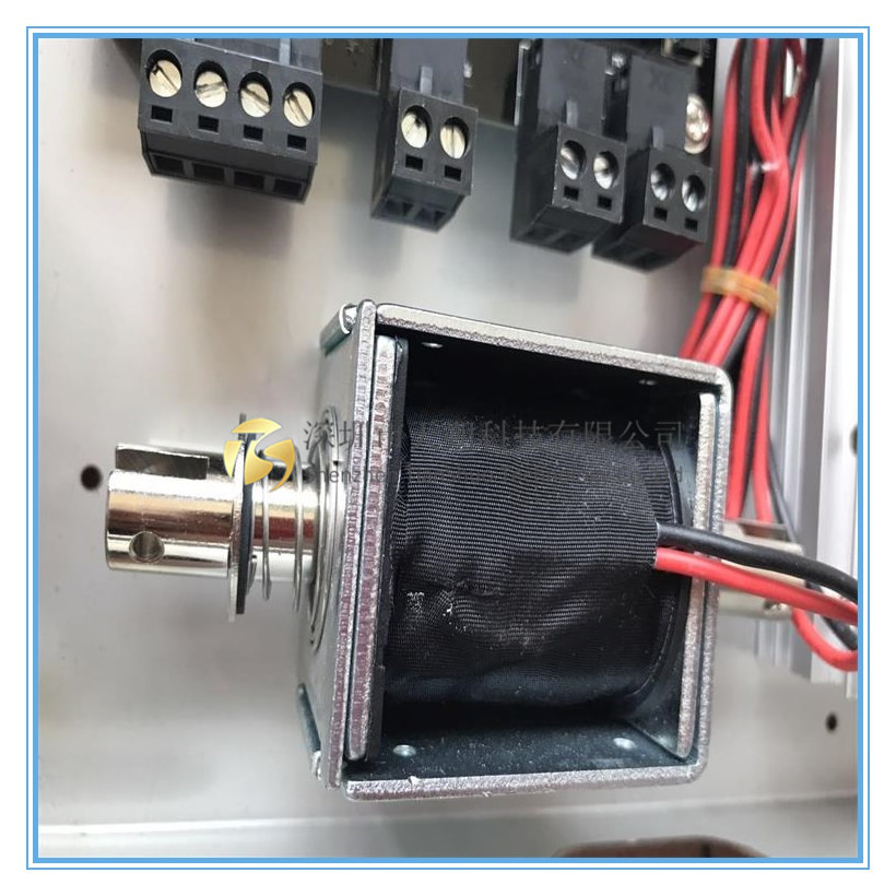 闸机三辊闸专电磁铁磁铁架 闸机柱体电磁阀 闸机配件机芯厂家|ru