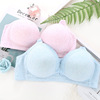 Wireless bra for breastfeeding, thin cotton underwear, front lock