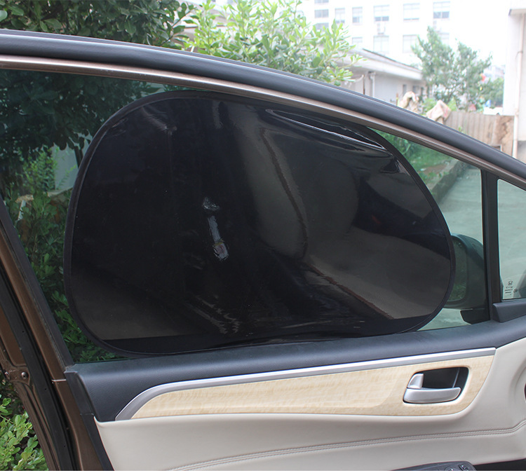 Car Sunshade Car Electrostatic Film Window Side Shield Folding Sunlight Summer Supplies Sunscreen Heat Insulation Sun Shield