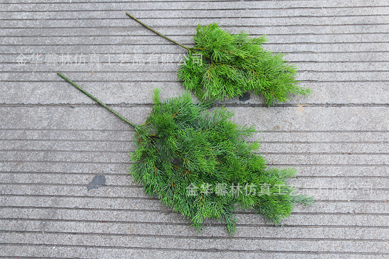 柏树叶松柏叶仿真美人松博物馆装饰松枝松树叶圣诞树叶子龙柏批发-阿里巴巴