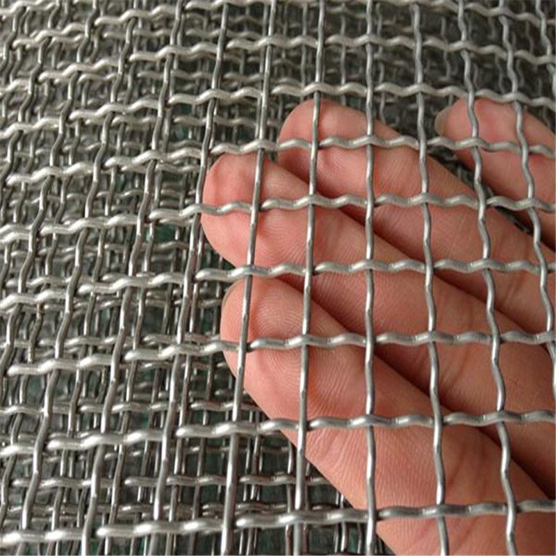 广州现货养殖不锈钢304轧花网 养猪平纹编织建筑矿筛过滤轧花网