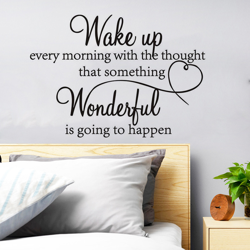 New Wake Up English Proverbs Inspirational Stickers display picture 2