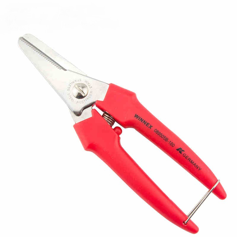 德国K牌多功能剪剪皮带皮革塑胶布料薄铁板剪刀剪子工具万用剪刀