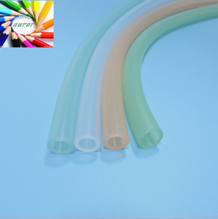 厂家供应Φ6*7mm红色矽胶管 （壁厚0.5mm）