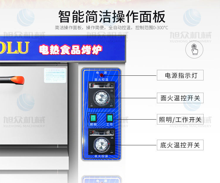 遠紅外線食品烘爐750詳情頁_08