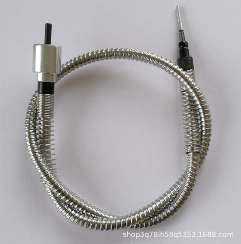 Electric grinding electric drill table grinding table saw metal flexible shaft rubber flexible shaft beautiful seam flexible shaft 6mm shaft 8mm inner hole 10mm inner hole