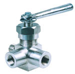 三通压力表旋塞阀 不锈钢压力表旋塞阀