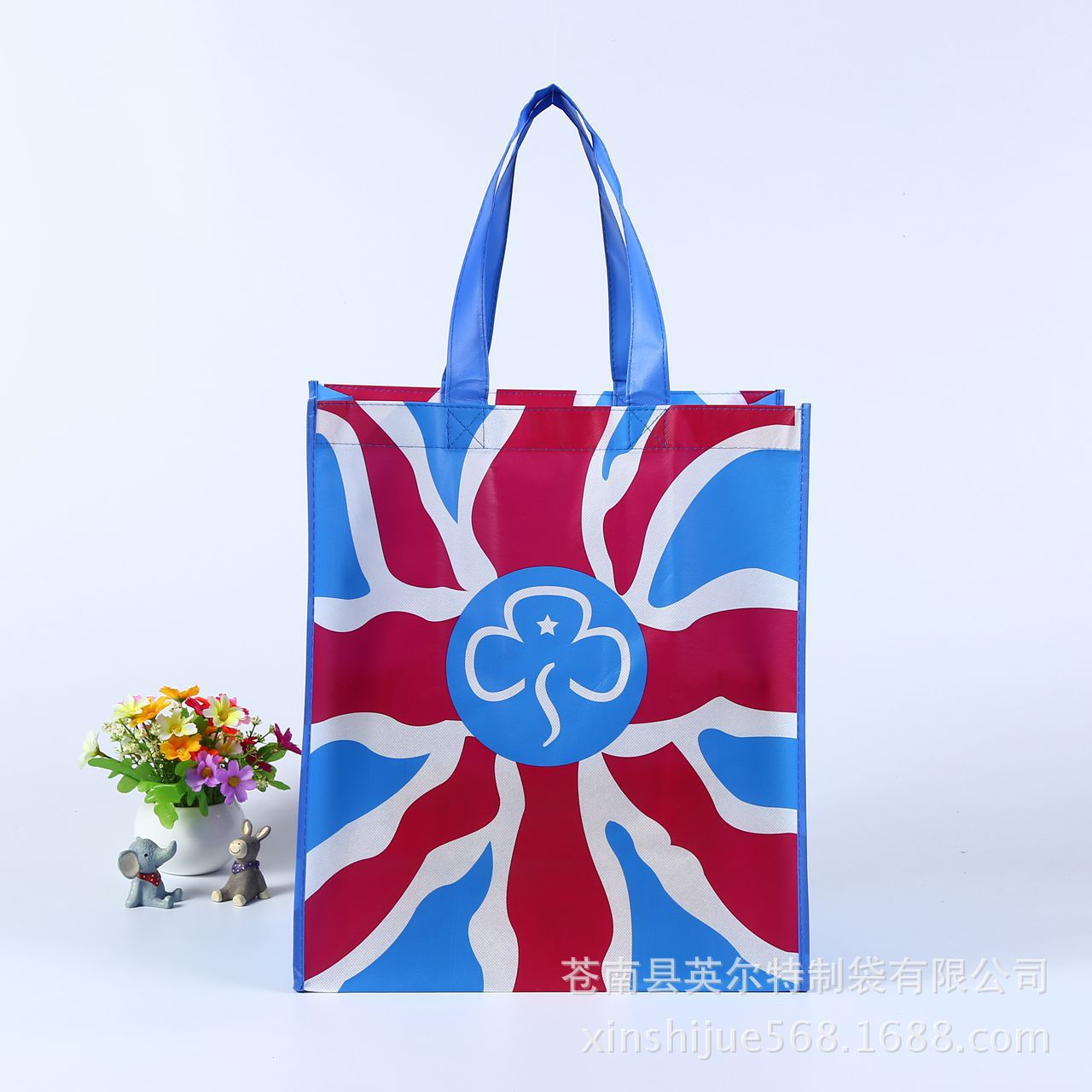 定做时尚覆膜无纺布袋 环保礼品购物袋 无纺布手提袋定制印logo