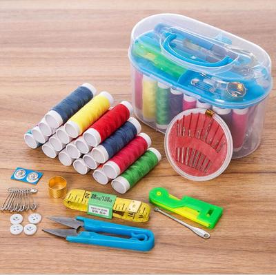 针线盒10件套 实用居家缝补盒全能迷你便携整理针线包缝补包