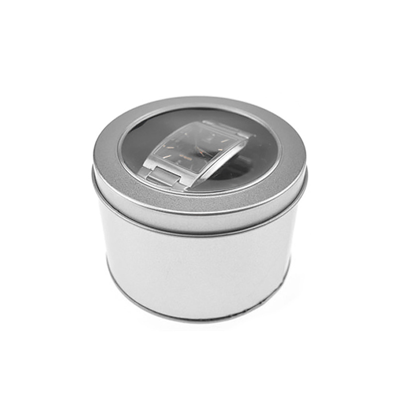 手表包装盒 90*60 礼品包装盒 车载汽配盒 车载香薰包装圆铁盒