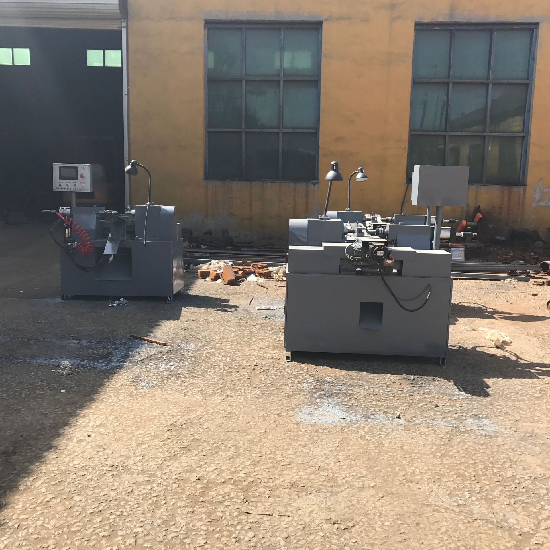 小型扒皮机倒角机 圆管外角倒角 自动倒角机 钢筋套筒扒皮机