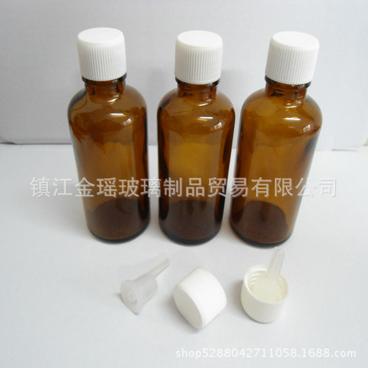 厂家直销 精油瓶盖保险扣盖 防盗安全塑料盖 尖头滴塞盖 玻璃瓶盖