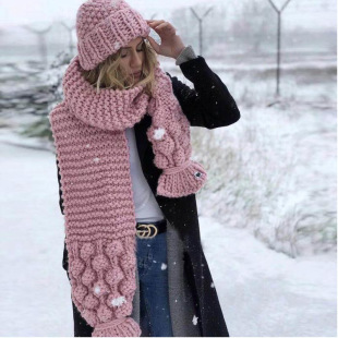 2022�ﶬ��W���L�r��ë�� ���������ִ����ë������Ůscarves