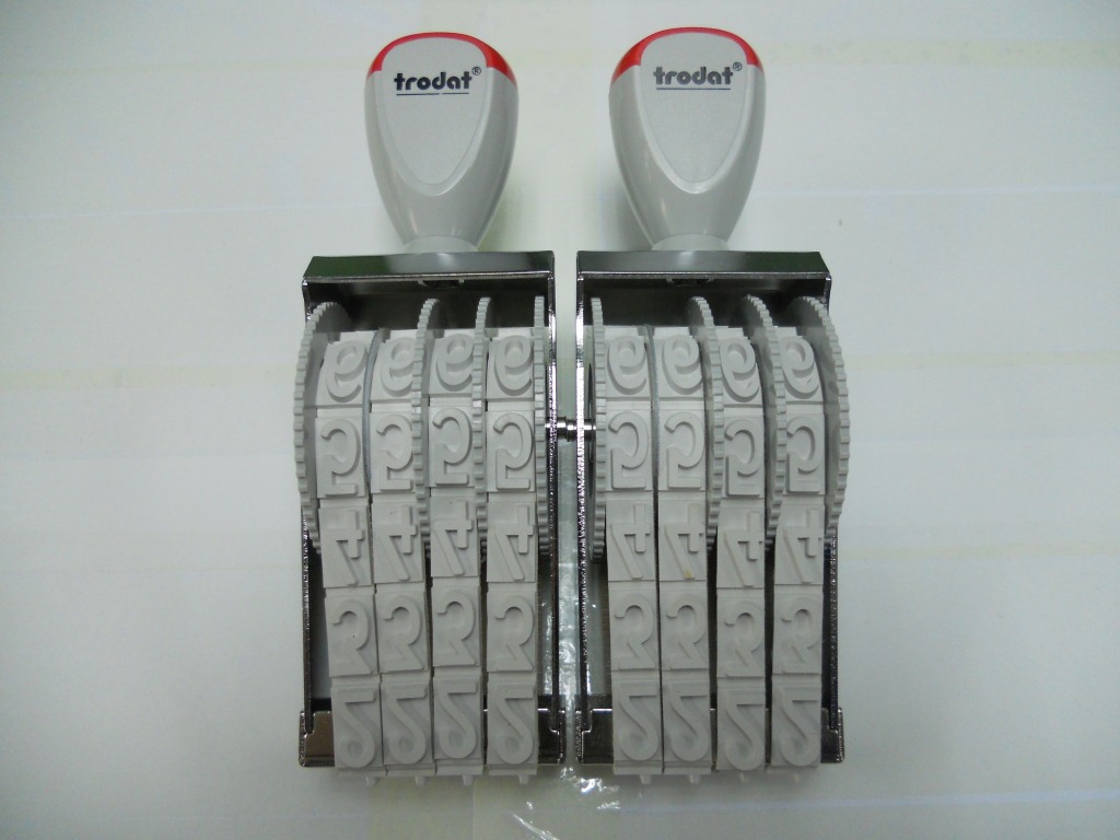 ��Ʒ׿��15154Gӡ�� �ָ�15MM 4λ����ӡ�� Trodat �ɵ������� 