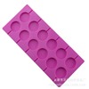 Spot 12, a round piece of starry sky lollipop silicone mold baking with round chocolate model with rod