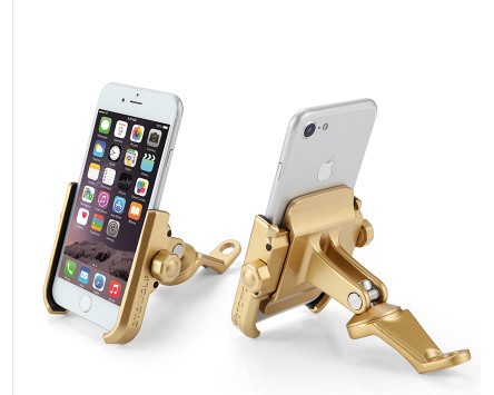 Bicicleta soporte de teléfono móvil motocicleta soporte de teléfono móvil bicicleta de montaña aleación de aluminio teléfono móvil marco de navegación modificación universal