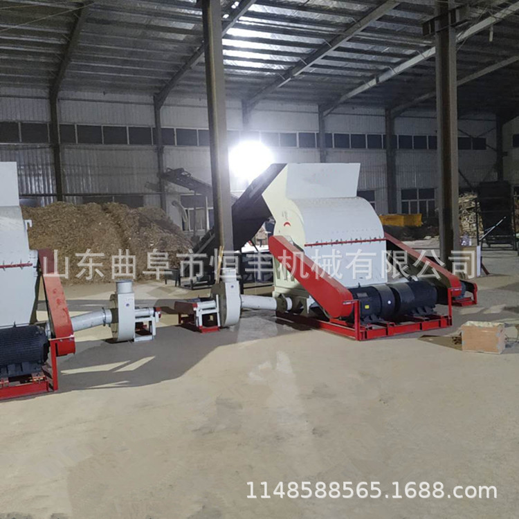 果树枝木材粉碎机 木头下脚料粉碎机 自产自销木料粉碎机