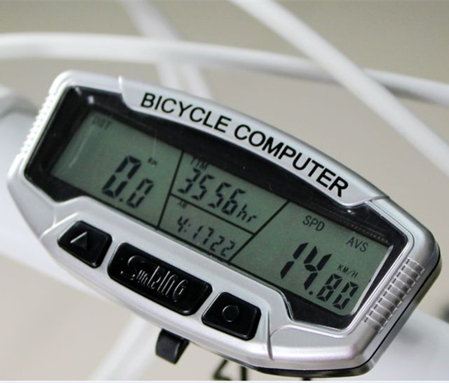 Bicycle speed measurement Riding Bicycle Tachometer Shun Tung code table 558A With blue glow waterproof Stopwatch Riding