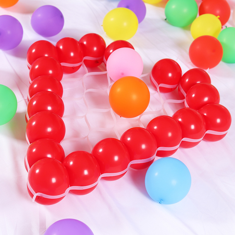 Wedding celebration Supplies marry latex balloon circular grid No. 5 7 balloon 1.0g Matte grid balloon