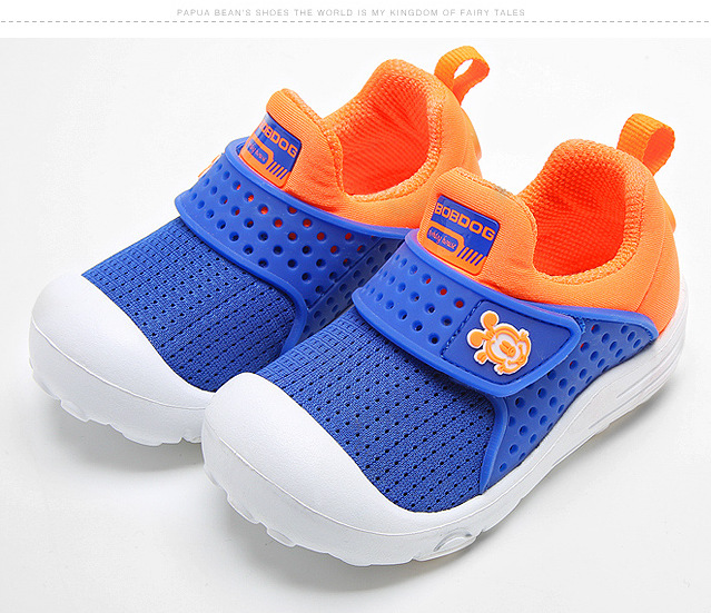 18 Spring new pattern Bobdog Plus gross thickening Children gym shoes Special shop genuine leather Children's shoes Manufactor