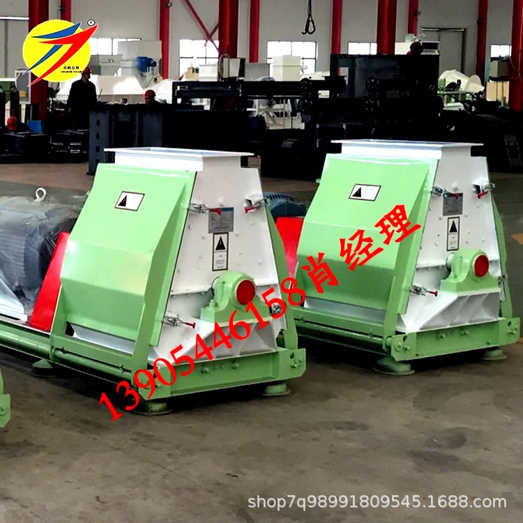 水滴饲料粉碎设备厂家直销大型家用商用玉米芯稻壳粉碎机成套设备