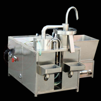 豪兴洗米机 商用不锈钢水压式淘米机 洗黄豆芝麻机器