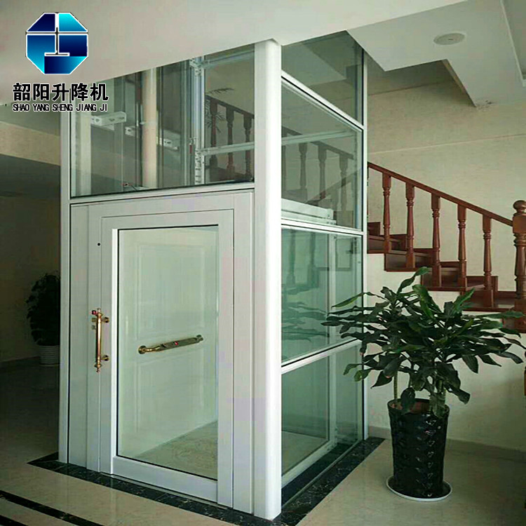 厂家加工定制别墅电梯 小型家用小电梯一般多少钱 家庭观光电梯